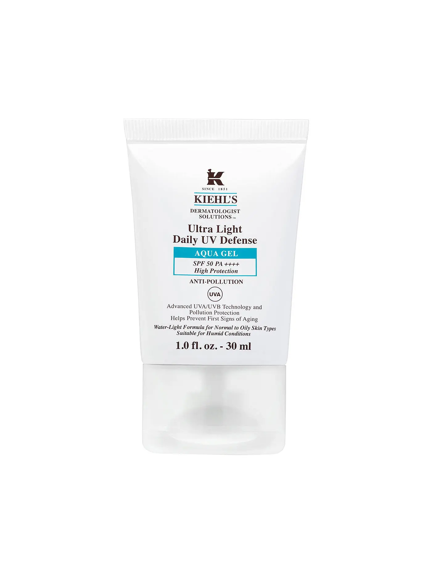 KIEHL'S | Sonnenpflege - Ultra Light Daily UV Defense Aqua Gel SPF50  30ml | 